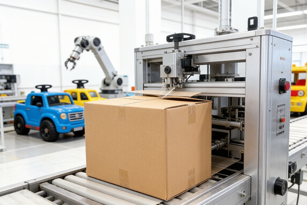 Packaging equipment for kids electric vehicles