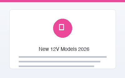 New 2027 models