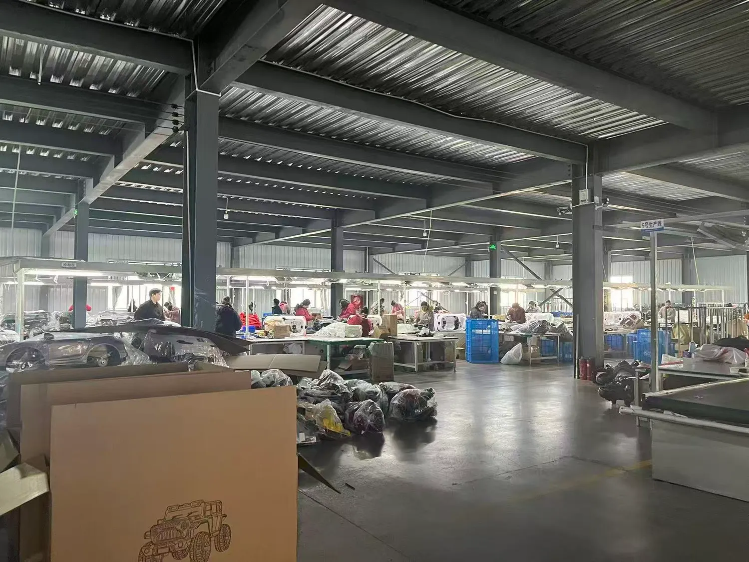 CT TOYS ride-on toy production